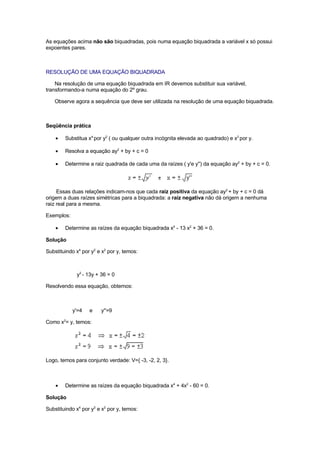 EquaçõEs De 2º Grau,Sistema E Problema Autor Antonio Carlos