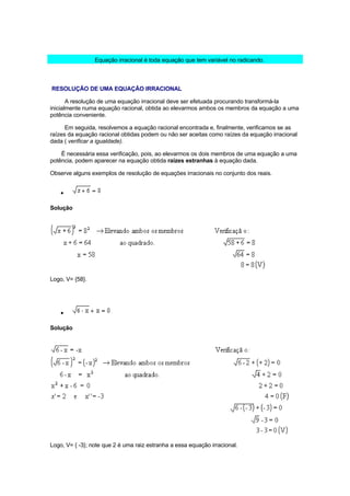 EquaçõEs De 2º Grau,Sistema E Problema Autor Antonio Carlos