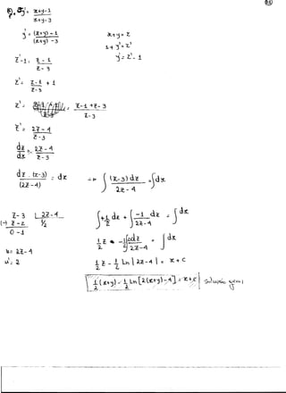 ~e"':: ~+::J-l
   •                   ~+'j-    3
                  )
              ') .:: tlf.+'j) ... i                          ~-tj::      t.
                       (~i'j)   -3                                  1         }
                                                            :1..-t J :: 't.
          l                                                         i         1
       t-1~             1::-1­                                    J=t-1
                        l.- '3 


       r
                      -
                      z:.,!   +i



                                             t--i -+l- 3
                                                1.-3
       '.:r) _­
        L              :l:~-1
                       C-3
        clt: ~ ~'l- 4
        di - . ~-3
        dI            . (X-3) ::      d<r.
           (U-"O



    1,- 3
(-) l - ~
                                                       r+ba c1l
                                                       )
                                                                        -+- ( - i
                                                                              j ~t-~
                                                                                    dtp             ;;; 
                                                                                                       J
                                                                                                                 J~
 -  O -1
                                                       .!..! •
                                                       ~
                                                                    _lrdl
                                                                        ~ L~-4
                                                                                          :    Jd(l.
                                                    .i     t: _ 1 ln ,            ,t~ - -4    =:    ?S:.   -+   C
                                                       ~          ~
 