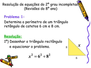 Equações Do 2º Grau - Profº P.Cesar