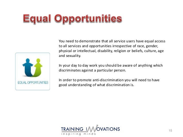 diversity discrimination and service users Diversity culture beliefs discrimination adapts their service to meet the needs of service users and diversity in health and social care unit 7. diversity discrimination and service users Diversity culture beliefs discrimination adapts their service to meet the needs of service users and diversity in health and social care unit 7.