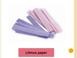 Litmus paper
 