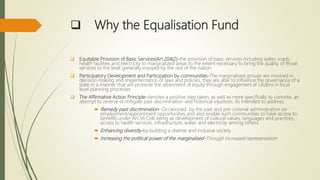 Equalization fund in kenya power point