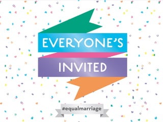 Equal Marriage