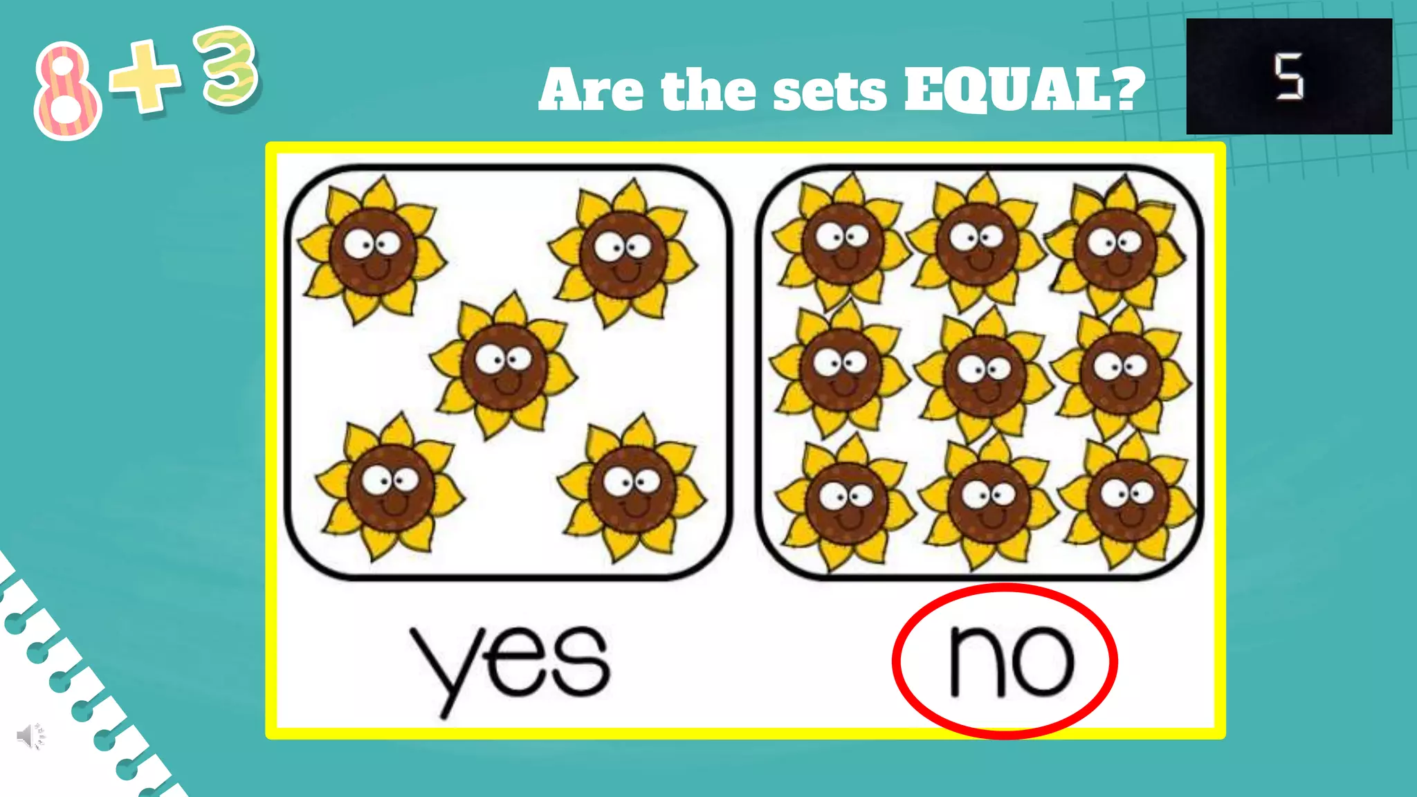 Are the sets EQUAL?
 