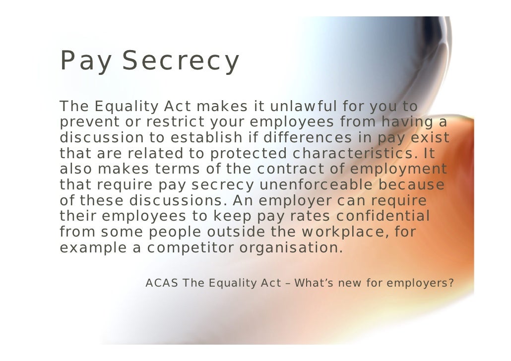 Equal Pay Act 1970