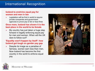 Equal Pay for Work of Equal Value | PDF