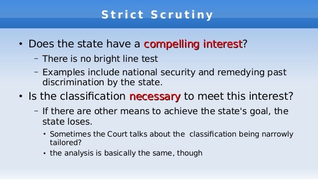 equal protection clause