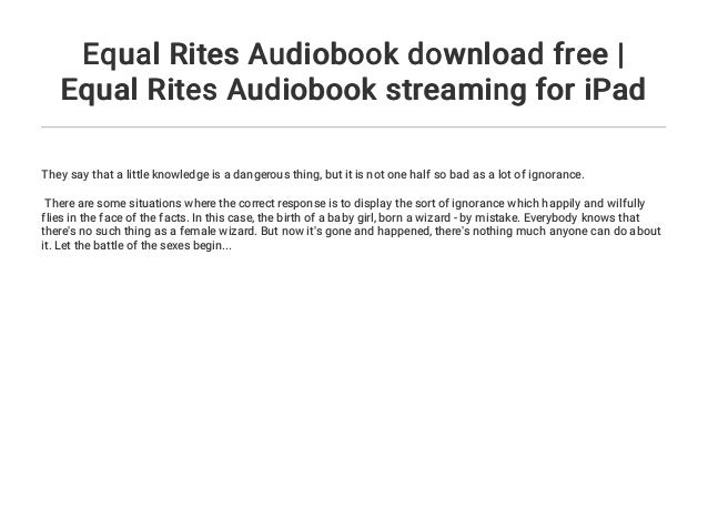 download equal rites terry pratchett audiobook download equal rites terry pratchett audiobook
