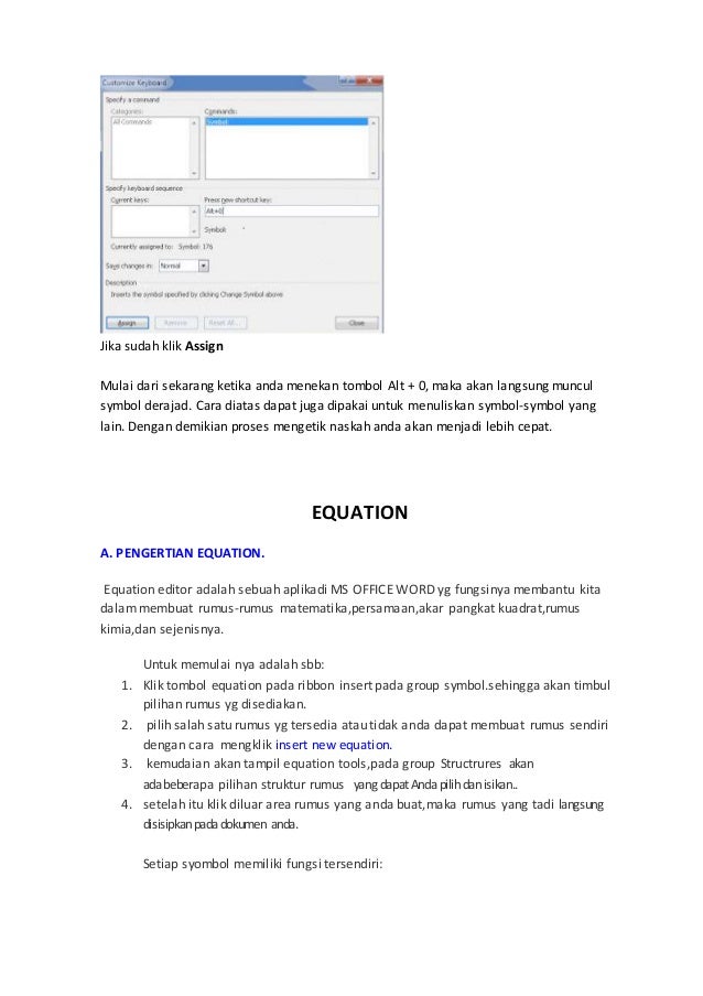 Equation