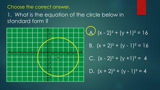 Grade 10 lesson - Equation-of-the-Circle | PPTX