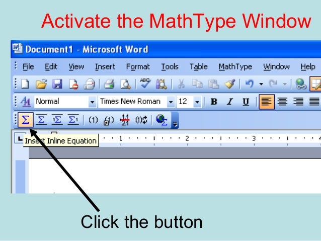 mathtype word