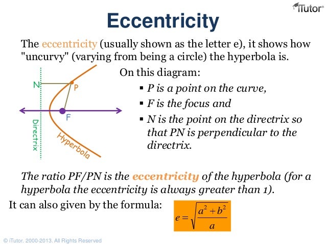 Equation Of Hyperbola Equation Of Hyperbola