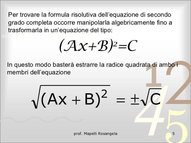 Quando Un Equazione Si Dice Indeterminata