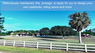 Equestrian Property For Sale Near Wellington Florida