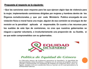 Menciones  EspecialesA  la Lic. Ericka Esmeralda Vanessa  Tovar Torres, por su participación por parte de la Universidad de Guadalajara en la ponencia de “Equidad de Genero” en las Jornadas ciudadanas de reflexión y análisis para la modernización y reformas electorales del 2007 en el TRIFE,  la cual le otorgo documento con valor curricular,  dicha ponencia es apoyo para el presente trabajo.