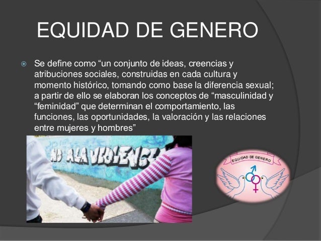Equidad de genero
