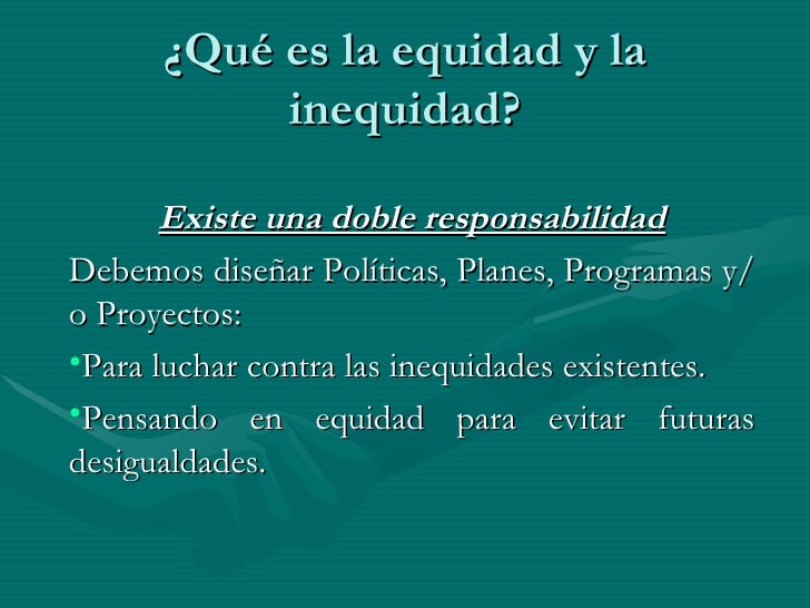 Equidad En Salud
