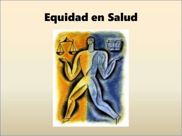 Equidad en salud