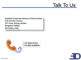 Talk To Us




Equidebt
 