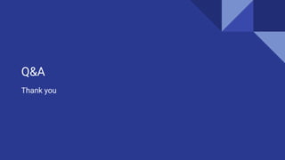 Q&A
Thank you
 