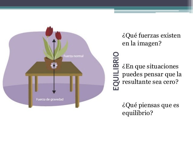 Equilibrio de Fuerzas