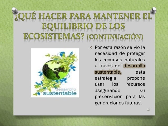 Equilibrio ecologico