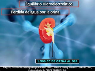 1.500 CC DE ORINA AL DIA


                       Prof. Dr. Luis del Rio Diez
 