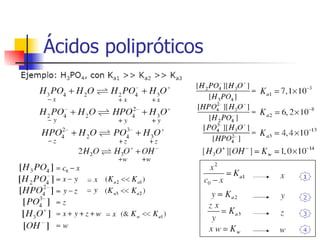 Ácidos polipróticos