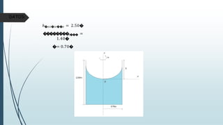 DATOS:
ℎ�𝑒𝑒𝑐𝑐𝑖𝑖�𝑖𝑖𝑒𝑒��𝑒𝑒 = 2.50�
�
�
�
�
�
�
�
�
𝑣𝑣��� =
1.40�
�= 0.70�
 