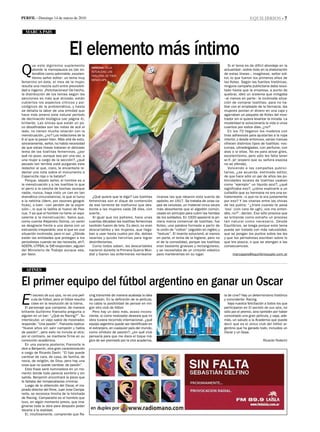 Perfil - Domingo 14 de marzo de 2010                                                                                                                           equilibrios - 

  marca Pais




                                  El elemento más íntimo
Q
                                                                                                                          Damian BarBarosch
       ue este dignísimo suplemento                                                                                                              Si el tema es de difícil abordaje en la
                                                  VariEdad. EN LA
       aborde la menopausia es tan en-                                                                                                        actualidad –sobre todo en la elaboración
                                                  ACTUALIDAD, LAS
       tendible como admirable, excelen-                                                                                                      de estas líneas–, imagínese, señor edi-
                                                  TOALLITAS, DE TODO.
       tísimo señor editor: un tema muy                                                                                                       tor, lo que fueron los primeros años de
                                                  MENOS GPS.
femenino en éste, el mes de la mujer,                                                                                                         las Kotex. Según las fuentes históricas,
resulta una mezcla sutil entre previsibili-                                                                                                   ninguna campaña publicitaria daba resul-
dad e ingenio. ¡Felicitaciones! De hecho,                                                                                                     tado hasta que la empresa, a punto de
la distribución de los temas según las                                                                                                        quebrar, ideó un sistema que mitigaba
secciones es más que atinada: están                                                                                                           –al menos en parte– la incómoda situa-
cubiertos los aspectos clínicos y psi-                                                                                                        ción de comprar toallitas: para no ha-
cológicos de la problemática, y hasta                                                                                                         blar con el empleado de la farmacia, las
se detalla la labor de una entidad que                                                                                                        mujeres ponían el dinero en una caja y
hace más ameno este natural período                                                                                                           agarraban un paquete de Kotex del mos-
de declinación biológica (ver página 4),                                                                                                      trador sin si quiera levantar la mirada. La
brillante. Las únicas que están un po-                                                                                                        modalidad le solucionaría la vida a unos
co desafinadas son las notas de acá al                                                                                                        cuantos por estos días, ¿no?
lado, no tienen mucha relación con la                                                                                                            En los 70 llegaron los modelos con
menstruación, ¿no? Los redactores de la                                                                                                       tiras adhesivas para ajustarlas a la ropa
6 sí que la pasan bien. Más allá de esto,                                                                                                     interior, y desde entonces, varias marcas
sinceramente, señor, no había necesidad                                                                                                       ofrecen distintos tipos de toallitas: noc-
de que estas líneas trataran el delicado                                                                                                      turnas, ultradelgadas, con perfume, con
tema de las toallitas femeninas, ¿por                                                                                                         alas o si ellas. No es para avivar giles,
qué no puso, aunque sea por una vez, a                                                                                                        excelentísimo, pero sólo les falta tener
una mujer a cargo de la sección?, ¿qué                                                                                                        wi-fi, je! (espero que su señora esposa
pecado tan terrible está purgando este                                                                                                        no se ofenda).
redactor al que, claro, le encantaría re-                                                                                                        Volviendo a las campañas publici-
dactar una nota sobre el monumento a                                                                                                          tarias, ¿se acuerda, estimado editor,
Caperucita roja o la batata?                                                                                                                  de que hace sólo un par de años las pu-
   Porque, sépalo señor, el hombre es a                                                                                                       blicidades locales de toallitas usaban
la menstruación y a las toallitas lo que                                                                                                      como “ejemplo” un líquido azul?, ¿qué
el perro a la cancha de bochas (aunque                                                                                                        significaba eso?, ¿cómo explicarle a un
nadie, nunca, haya visto un can en tan                                                                                                        cuñadito que su hermana no era una ex-
dramática circunstancia), lo que el turco          ¿Qué quiere que le diga? Las toallitas      ricanas las que idearon esta suerte de         traterrestre –o que no lo era justamente
a la neblina (ídem, por razones geográ-          femeninas son el dique de contención          apósito, en 1917. Se trataba de unas ca-       por eso? Y las charlas entre las chicas
ficas), o bien –con perdón de la expre-          de ese torrente de malhumor que des-          pas de celulosa, un material cinco veces       de las publis: “¿Viste cuando te pasa
sión–, lo que la ladilla al huevo de Pas-        borda a las mujeres cada 28 días, con         más absorbente que el algodón común,           ‘eso’ (con cara de ugh), vos me enten-
cua. Y es que el hombre no tiene un equi-        suerte.                                       usado en principio para cubrir las heridas     dés, no?”, decían. Eso sólo provoca que
valente a la menstruación. Salvo que,              Al igual que los pañales, hace unas         de los soldados. En 1920 apareció la pri-      se entienda como extraño un proceso
como cuenta Alejandro Dolina, un varón           cuantas décadas las toallitas femeninas       mera marca comercial de toallitas: fue         tan natural como necesario. Desde
se desgracie frente a una dama con un            también fueron de tela. Es decir, no eran     Kotex, una palabra formada a partir de         Equilibrios, se brega porque este tema
estruendo irreparable; esa sí que es una         descartables y las mujeres, que llega-        la unión de “cotton” (algodón en inglés) y     pueda ser tratado con más naturalidad,
situación incómoda, pero ni así. ¿Dónde          ban a usar hasta cuatro por día, debían       “texture”. El invento solucionó, al menos      que se pongan los puntos sobre las íes
están las entidades que protegen a los           lavarlas y quizás hervirlas para lograr       en parte, el tema de la higiene, pero no       y que los periodistas escriban sobre lo
periodistas cuando se las necesita, eh?,         desinfectarlas.                               el de la comodidad, porque las toallitas       que les plazca, o que se atengan a las
ADEPA, UTPBA, la SIP respondan, alguien
                      ,                            Como todos saben, las descartables          eran bastante gruesas y rectangulares,         consecuencias.
del Ministerio de Trabajo aunque sea,            nacieron durante la Primera Guerra Mun-       y se necesitaba de un cinturón elástico
por favor.                                       dial y fueron las enfermeras norteame-        para mantenerlas en su lugar.                       marcapais@equilibriosuple.com.ar



   afines


El primer equipo del fútbol argentino en ganar un Oscar
E
        l secreto de sus ojos, no es una pelí-   cing transmite de manera acabada la idea                                                     la de cine? Hay un determinismo histórico
        cula de fútbol, pero el fútbol resulta   de pasión. En la definición de la película,                                                  y coincidente: Racing.
        clave en la resolución de la trama.      no cabía la posibilidad de pensar en nin-                                                       Vaya nuestra felicitación a todos los que
   El personaje que compone, de manera           gún otro club de fútbol.                                                                     participaron en El secreto de sus ojos, no
brillante Guillermo Francella pregunta a            Pero hay un dato más, acaso incons-                                                       sólo por el premio, sino también por haber
alguien en un bar: “¿Qué es Racing?”. Su         ciente, si como realizador deseara que mi                                                    concretado una gran película, y vaya, ade-
interlocutor, un viejo sabio de mostrador,       obra tuviera recorrido internacional, ¿qué                                                   más, un saludo a la Academia que puede
responde: “Una pasión”. Francella replica:       equipo argentino puede ser identificado en                                                   decir que es el único club del fútbol ar-
“Nueve años sin salir campeón y habla            el extranjero, en cualquier país del mundo,                                                  gentino que ha ganado todo, incluidos un
de pasión”, pero esto no inmuta al otro;         como símbolo de pasión?, ¿en qué club                                                        Oscar y un Goya.
por el contrario, se mantiene firme en su        pensaría para que me diera el toque má-
convicción académica.                            gico de ser premiado por la otra academia,                                                                              Ricardo Federici
   En una escena posterior, Francella le
dice a Benjamín, otra gran caracterización
a cargo de Ricardo Darín: “El tipo puede
cambiar de cara, de casa, de familia, de
novia, de religión, de Dios, pero hay una
cosa que no puede cambiar, de pasión”.
   Esta frase será iluminadora en un mo-
mento donde todo parecía sombrío y sin
salida. Benjamín encontrará la pieza que
le faltaba del rompecabezas criminal.
   Luego de la obtención del Oscar, el ins-
pirado director del filme, Juan Jose Campa-
nella, se reconoce hincha de la hinchada
de Racing. Campanella es el hombre que
tuvo, en algún momento previo, que ima-
ginarse toda la obra para después poder
llevarla a la realidad.
   El, intuitivamente, comprende que Ra-
 