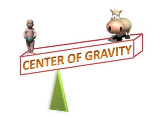CENTER OF GRAVITY