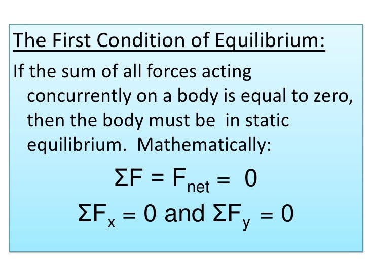 Equilibrium