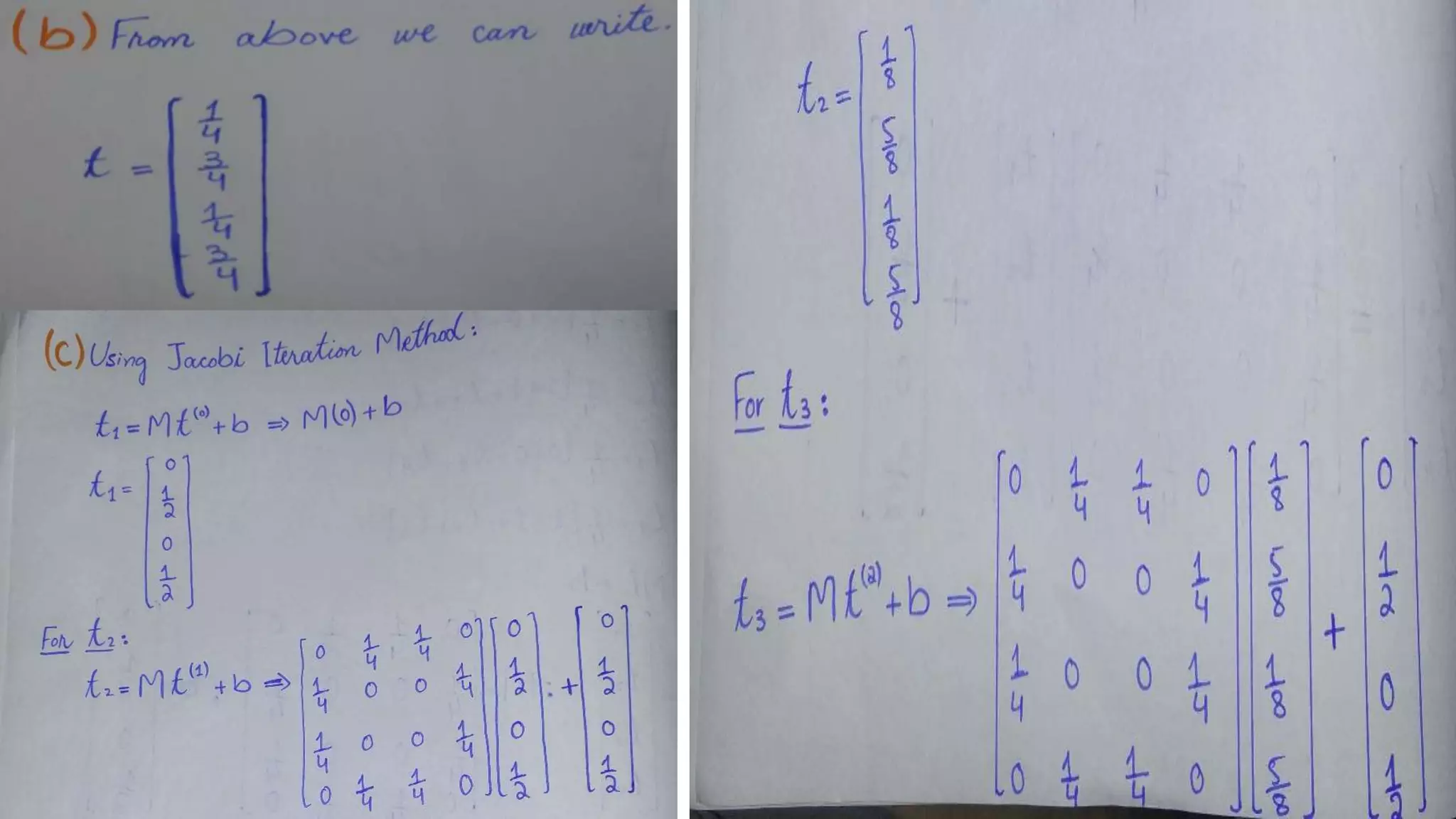 Equilibrium Temperature Distributions Application In Linear Algebra