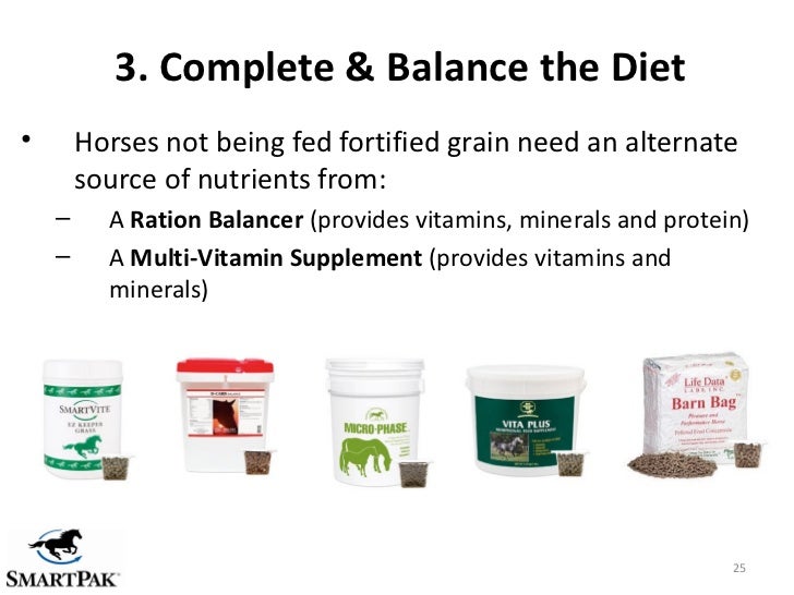 Cushing S Disease Horse Diet Balancer