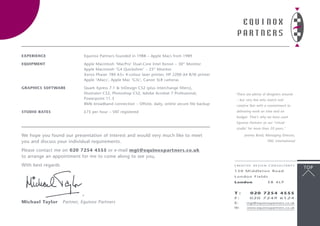 Equinox Portfolio Feb09