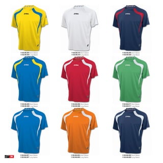 1130.98.004 Short Sleeve   1130.98.010 Short Sleeve   1130.98.005 Short Sleeve
     1130.99.004 Long Sleeve    1130.99.010 Long Sleeve    1130.99.005 Long Sleeve




     1130.98.009 Short Sleeve   1130.98.006 Short Sleeve   1130.98.017 Short Sleeve
     1130.99.009 Long Sleeve    1130.99.006 Long Sleeve    1130.99.017 Long Sleeve




     1130.98.007 Short Sleeve   1130.98.003 Short Sleeve   1130.98.002 Short Sleeve
58   1130.99.007 Long Sleeve    1130.99.003 Long Sleeve    1130.99.002 Long Sleeve
 