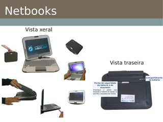 Netbooks
   Vista xeral




                 Vista traseira
 