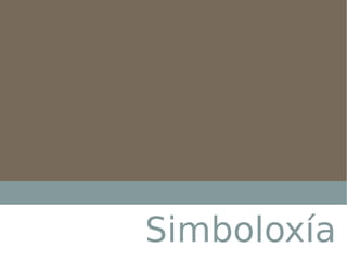 Simboloxía
 