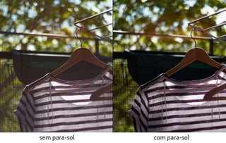 sem para-sol com para-sol 
 