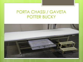 PORTA CHASSI / GAVETA
    POTTER BUCKY
 
