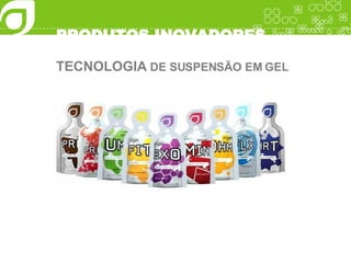 PRODUTOS INOVADORES TECNOLOGIA  DE SUSPENSÃO EM GEL 