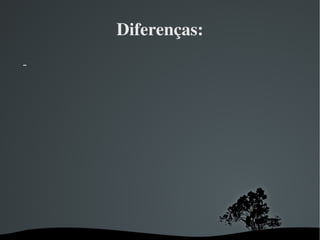 Diferenças: - 
