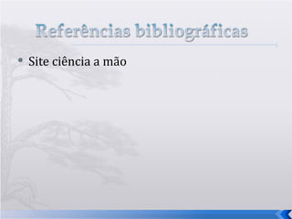 Site ciência a mão 