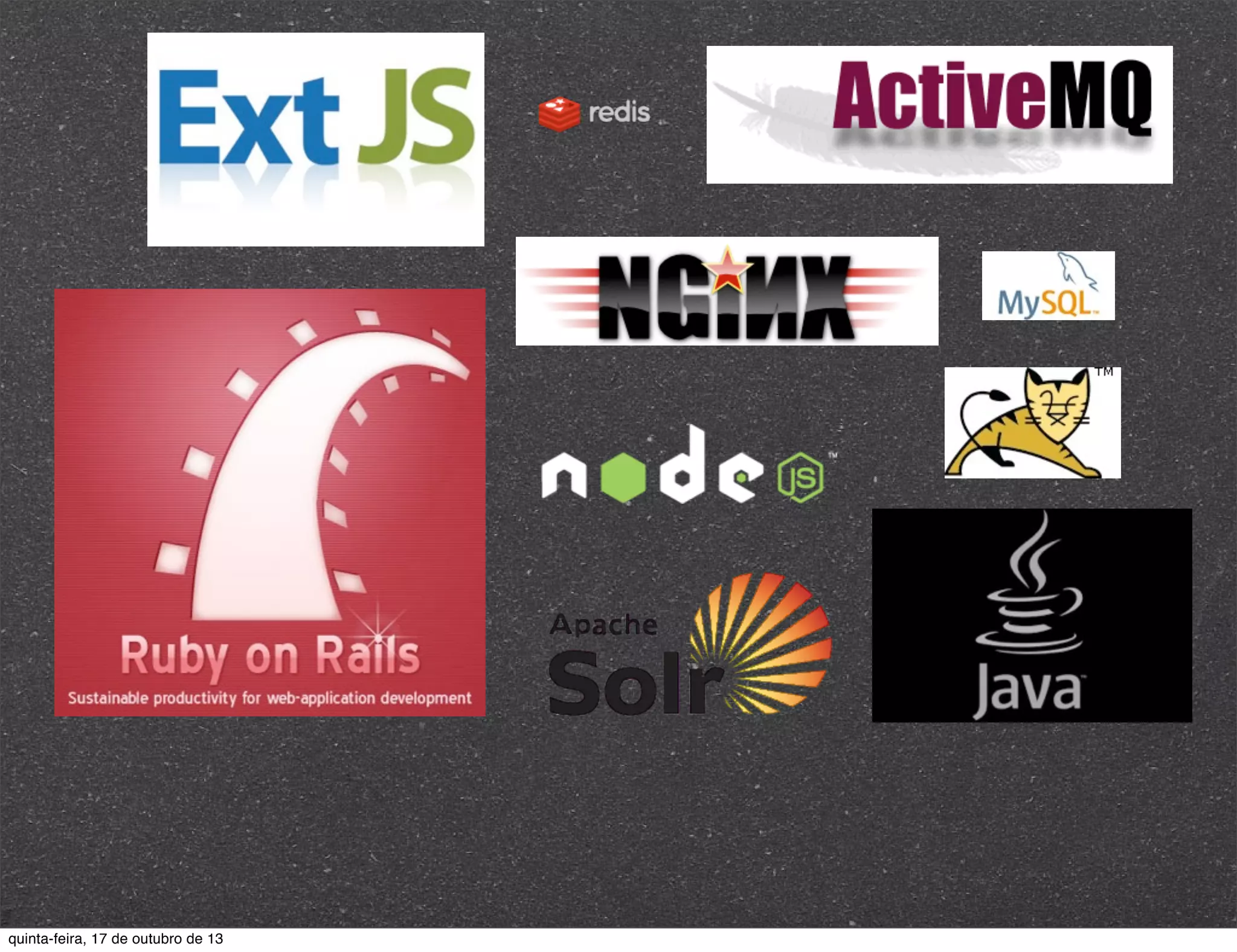 quinta-feira, 17 de outubro de 13

 