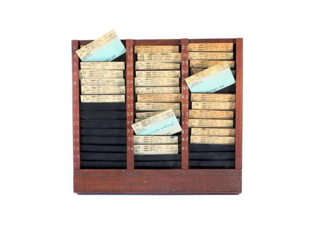 Equipment in hotel front office