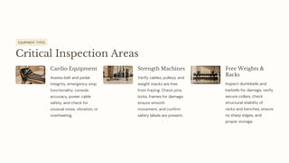 Equipment Inspection Inspection Checklist – Gym with eAuditor Audits ...