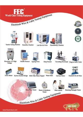 Equipment page (electrical wire)