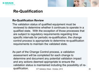 Equipment qualification | PDF