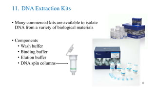 Equipment related to molecular biology | PPTX